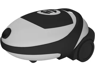 Vacuum Cleaner 3D Model preview
