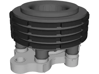 Brake Assembly Boeing 3D Model preview