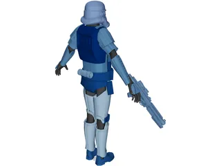 Star Wars Stormtrooper 3D Model preview
