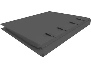 Folder 3D Model preview