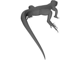Lizard 3D Model preview