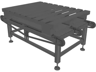 Pallet Dispenser 3D Model preview