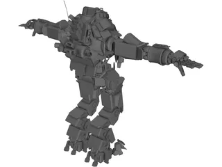 Atlas Titan 3D Model preview
