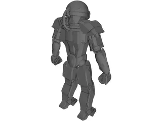 Robot 3D Model preview