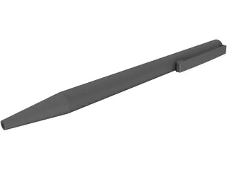 Slim Line Pen 3D Model preview
