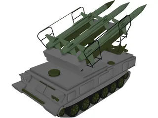 SA-6 3D Model preview