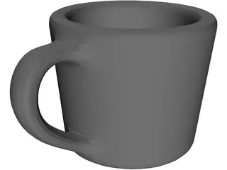 Coffee Cup 3D Model preview