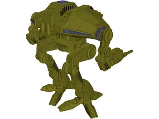 Cougar Battletech 3D Model preview