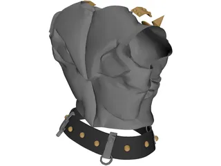 Breat Plate 3D Model preview