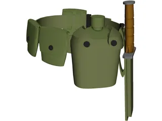 Web Gear 3D Model preview
