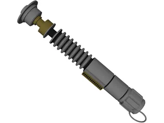 Lightsaber 3D Model preview