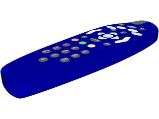 Remote Control 3D Model preview