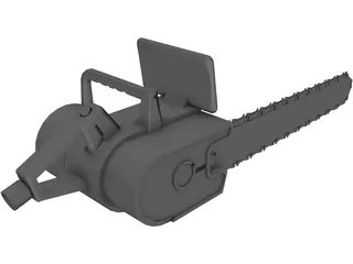 Chainsaw 3D Model preview