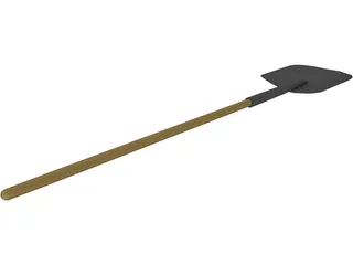 Shovel 3D Model preview