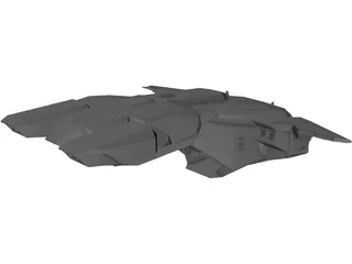 Pelican Dropship 3D Model preview