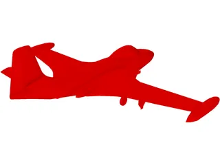 F2H-2 Banshee 3D Model preview