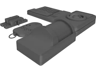 Alarms 3D Model preview