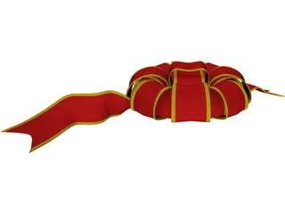 Fancy Bow 3D Model preview