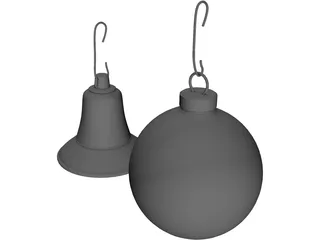 Ornaments 3D Model preview