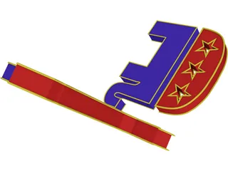 U.S. Political Symbols 3D Model preview