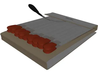 Matchbook 3D Model preview