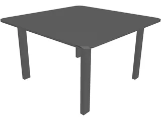 Table Coffee 3D Model preview