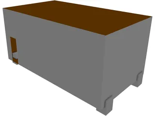 Old Radio 3D Model preview