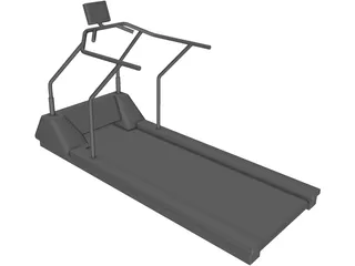 Treadmill 3D Model preview