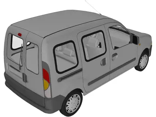 Renault Kangoo Combi 3D Model preview