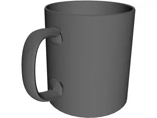 Coffee Mug 3D Model preview