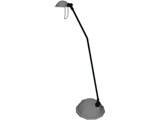 Lamp Desk 3D Model preview