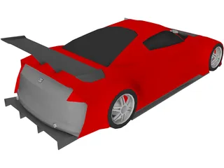 Seat Concept 3D Model preview