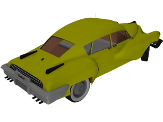 Tucker Sedan (1948) 3D Model preview