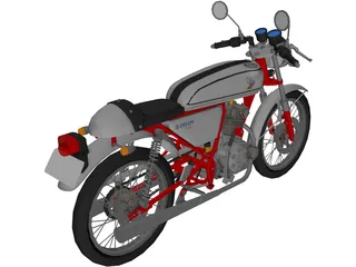 Honda Dream 50 3D Model preview