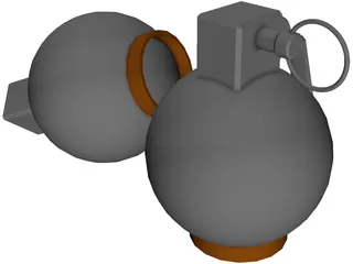 Granades 3D Model preview