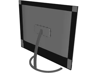 Monitor 3D Model preview