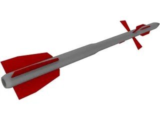 Missile AA10 Alamo 3D Model preview