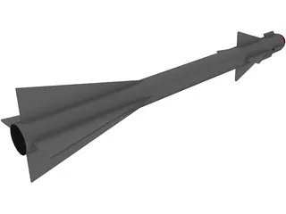 Missile AA8 Aphid 3D Model preview