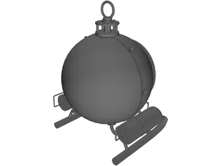 Bathyscaphe 3D Model preview
