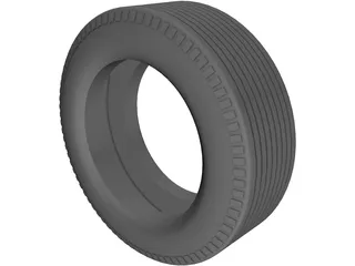 Tire Generic 3D Model preview