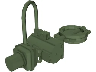 Butterfly Valve 6inch 3D Model preview