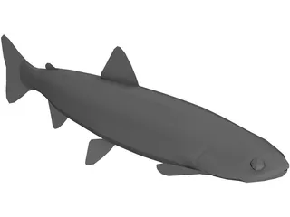 Amemasu 3D Model preview