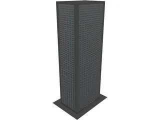 Skyscraper 3D Model preview