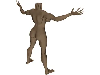 Body Female 3D Model preview