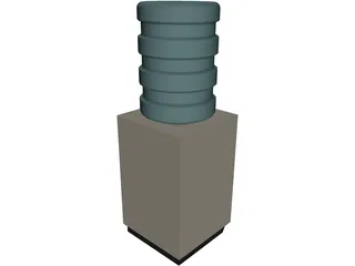 Drinking Fountain 3D Model preview