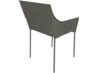 Chair Starck 3D Model preview