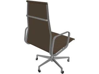 Chair Charles Eames 3D Model preview