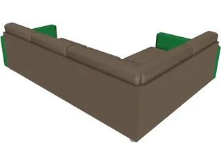 Couch 3D Model preview
