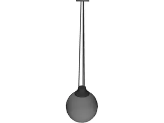 Pendant Dineing Princeton 3D Model preview