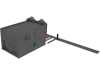House Duplex 3D Model preview
